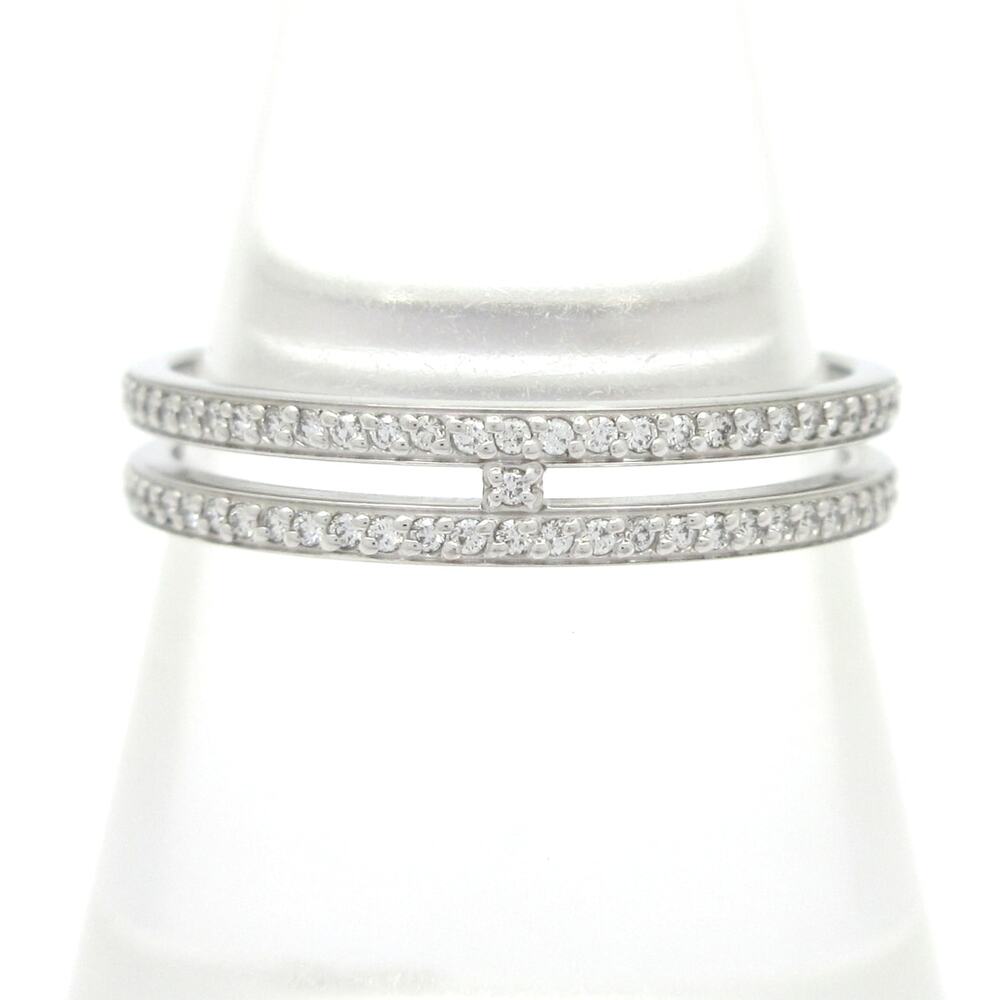 Hermès Ariane Wedding Ring PM Ring 18K White Gold Diamond